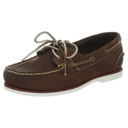 Timberland amhrst 2eye 3416r, scarpe da barca donna, marrone (braun (medium brown)), 39