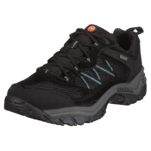 Merrell madison gtx xcr, scarpe da passeggio uomo, nero, 42 eu