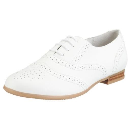 Buffalo london 508-13487-1 ncp 111164, scarpe basse donna, bianco (weiss/white), 39