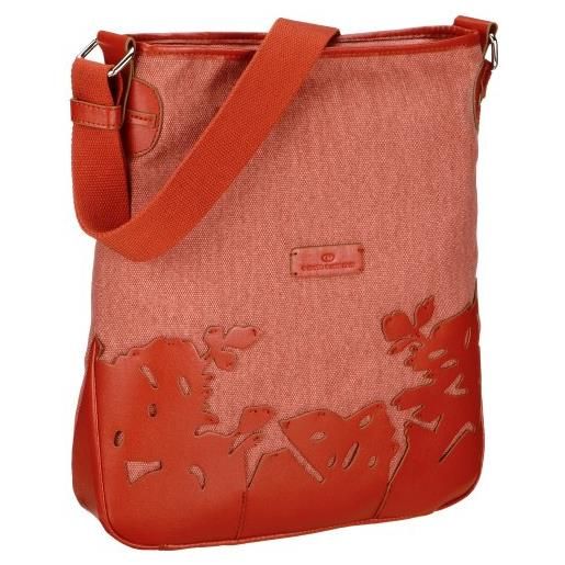 Tom tailor acc kelly 10874 - borsa a tracolla, 31 x 8.5 x 36 cm (b x h x t), rosso (rot (rot40)), one. Size