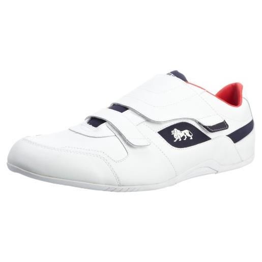 Gola lonsdale bayard - scarpe da ginnastica da uomo, bianco navy red, 47 eu