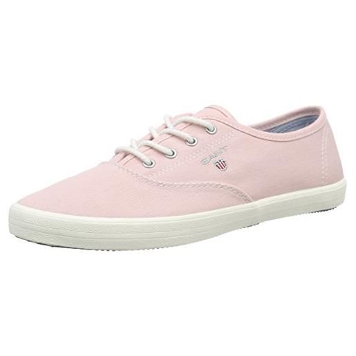 GANT new haven, sneakers donna, pink seashell pink g57, 40 eu