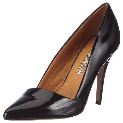 Buffalo london 111-3011 128693, scarpe con tacco donna, nero (schwarz (black 01)), 39