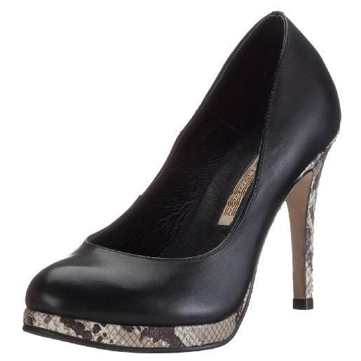 Buffalo nappa 12655-188 - scarpe da donna, nero, 41 eu