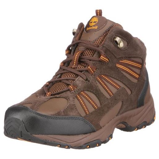 Timberland 94123 translite ftp uomo scarpe sportive - escursioni, marrone dk brown yellow, 43.5 eu