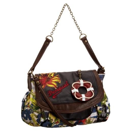 Desigual bols-bandolera, borsa, blu (marine), taglia unica