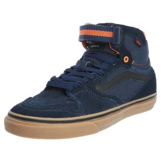 Vans owens hi 2, scarpe da skateboard uomo, blu (bleu (blue/gum)), 43