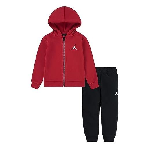Nike jordan tuta da bambini essentials zip rossa taglia 5-6 a codice 85c590-023