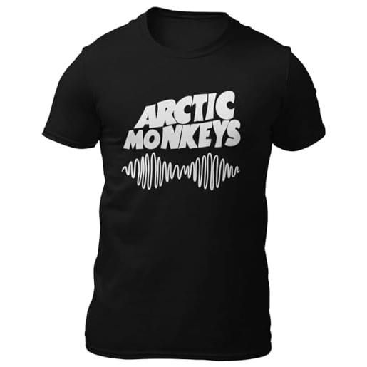 BAIQI rabs t-shirt-artic monkeys-t-shirt black