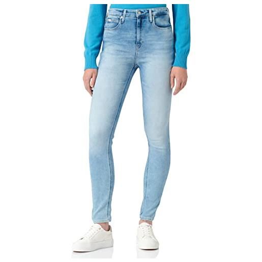 Calvin Klein Jeans mid rise skinny j20j219317 pantaloni, denim (denim light), 29w / 32l donna