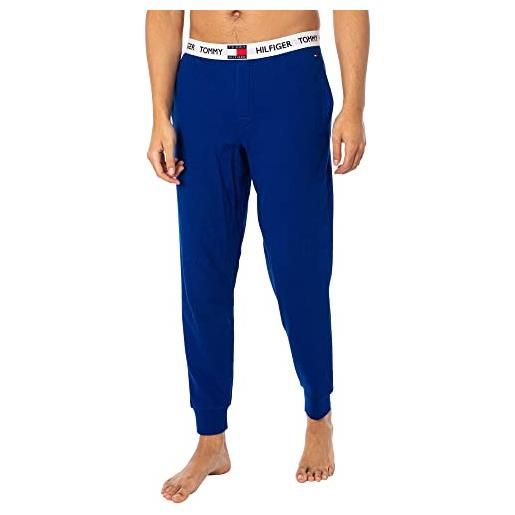Tommy Hilfiger pants lwk um0um01769 pantaloni, blu (bold blue), l uomo