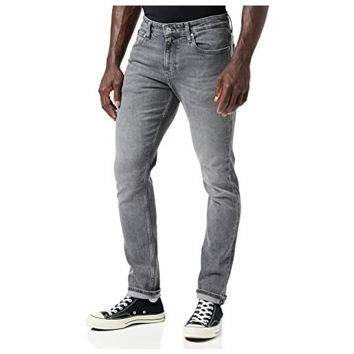 Calvin Klein Jeans slim j30j321464 pantaloni, denim (denim grey), 33w / 32l uomo