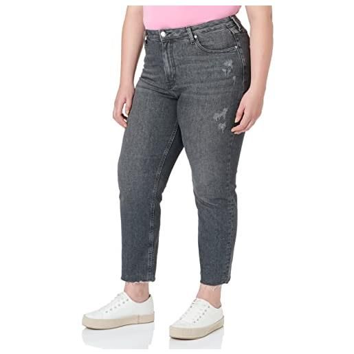 Tommy Hilfiger new classic straight hw ww0ww35584 pantaloni di jeans, denim (banu), 30w / 32l donna