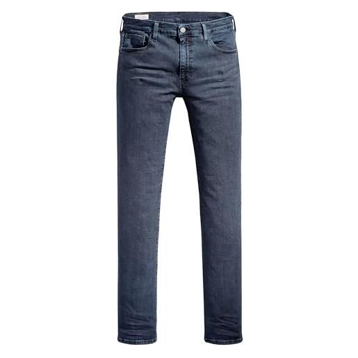 Levi's 511 slim, jeans uomo, nero richmond blue black od adv, 26w / 30l