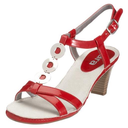 ARA rosso 3460406 - sandali da donna, colore: rosso, 38 2/3 eu