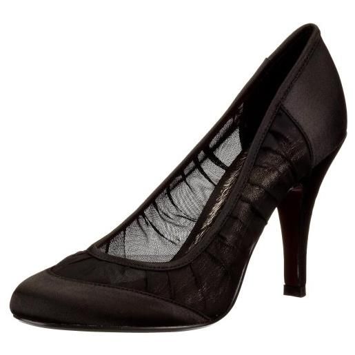 Buffalo london 107-1923 01 91555, scarpe con tacco donna, nero (schwarz/black 01), 39