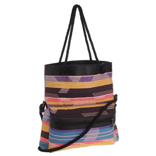 Vans borsa da spiaggia g breakers da donna con manico superiore, multicolore (crema), taglia unica