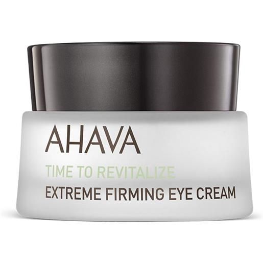 Ahava time to revitalize - extreme firming eye cream crema contorno occhi, 15ml