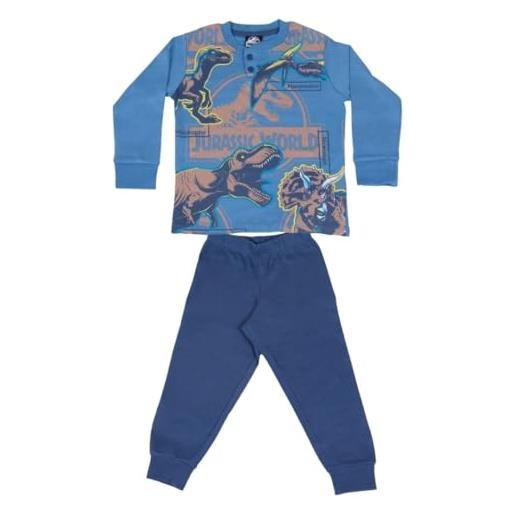 Jurassic World sabor pigiama jurassik park azzurro (3 anni)