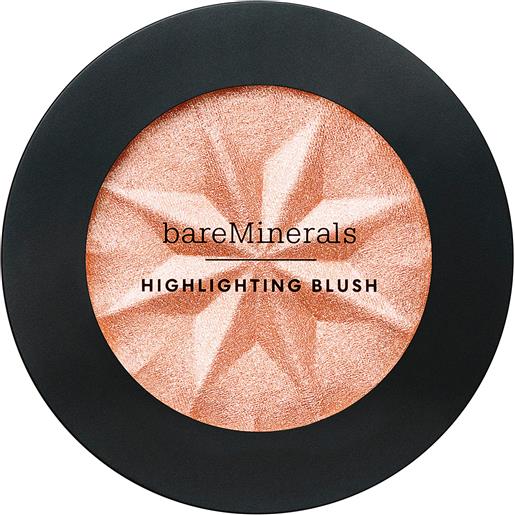 bareMinerals gen nude highlighting blush 3.2g fard compatto, sublimatori e illuminanti peach glow
