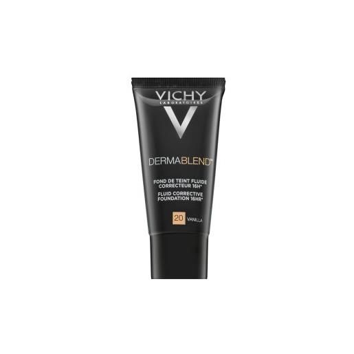 Vichy dermablend fluid corrective foundation 16hr fondotinta liquido contro le imperfezioni della pelle 20 vanilla 30 ml