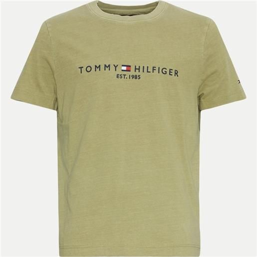 TOMMY HILFIGER 35186 garment dye t shirt TOMMY HILFIGER