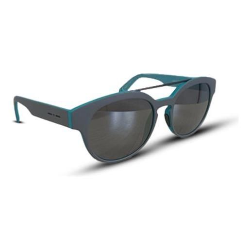 ITALIA INDEPENDENT occhiali da sole i-i 0900 u. E. Devlyn sun uomo grey and aquagreen