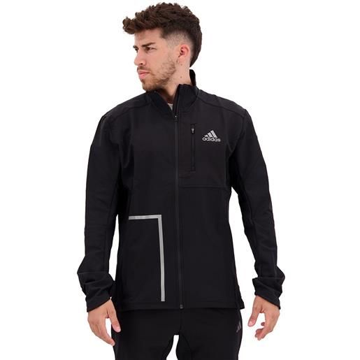 Adidas own the run jacket nero s / regular uomo