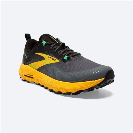 Brooks cascadia 17 trail running shoes giallo eu 42 1/2 uomo