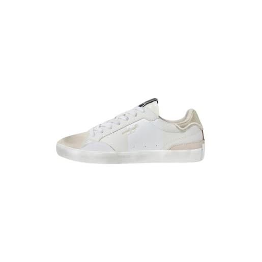 Pepe Jeans lane moon w, scarpa da ginnastica donna, bianco (bianco), 39 eu