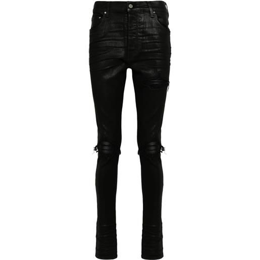 AMIRI jeans con effetto vissuto - nero