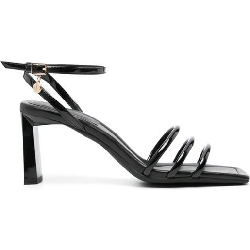 Armani Exchange sandali con cinturini - nero