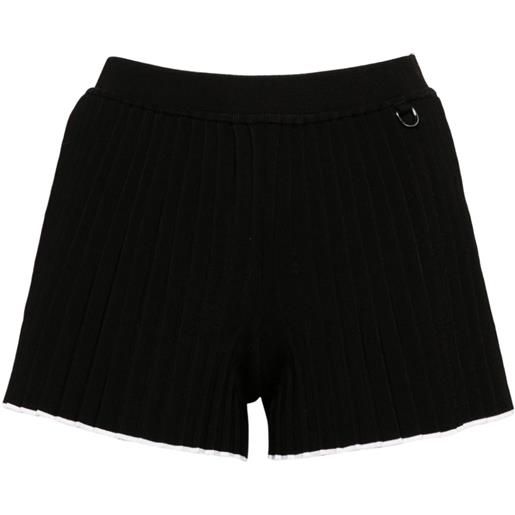 Jacquemus shorts le short plissé - nero