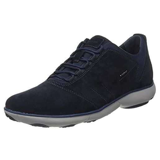 Geox u nebula c, sneakers uomo, blu (navy 001), 40 eu