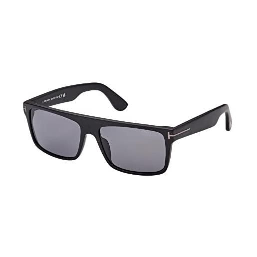 Tom Ford occhiali da sole philippe-02 ft 0999-n matte black/smoke 58/16/145 unisex