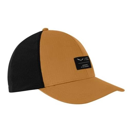 SALEWA hemp flex cap cappellino, black-out, taglia unica sport