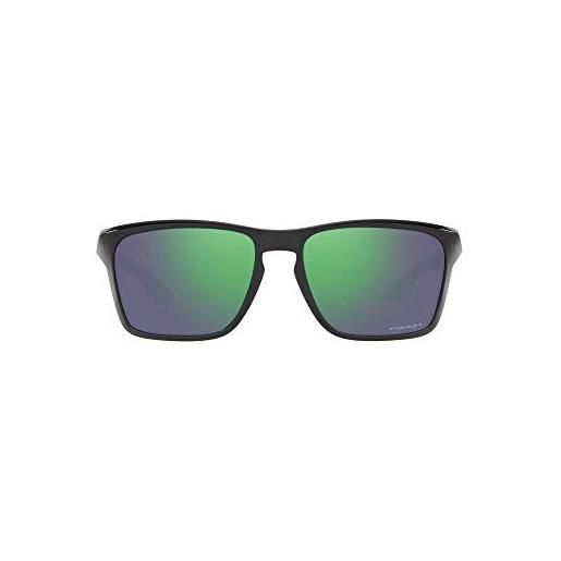 Oakley youth frogskins oj9055 sunglasses, black ink/prizm jade, 60/17/140 uomo