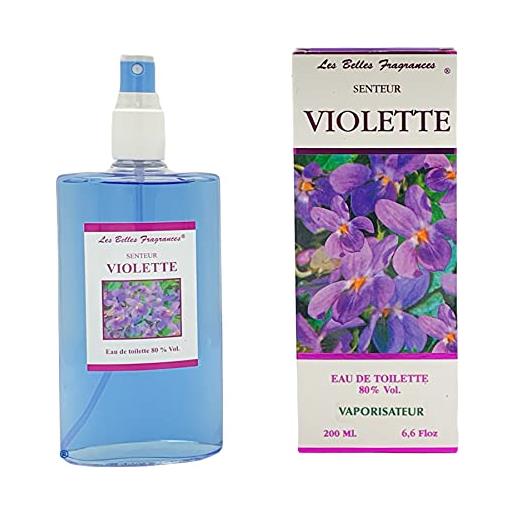 Prestige de Menton violette - eau de toilette da donna - florale - artisan profumatore in costa d'azur (200 ml)