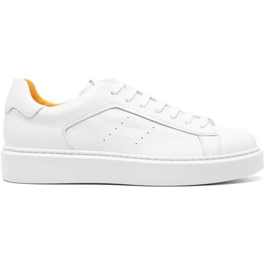 Doucal's sneakers con suola rialzata - bianco