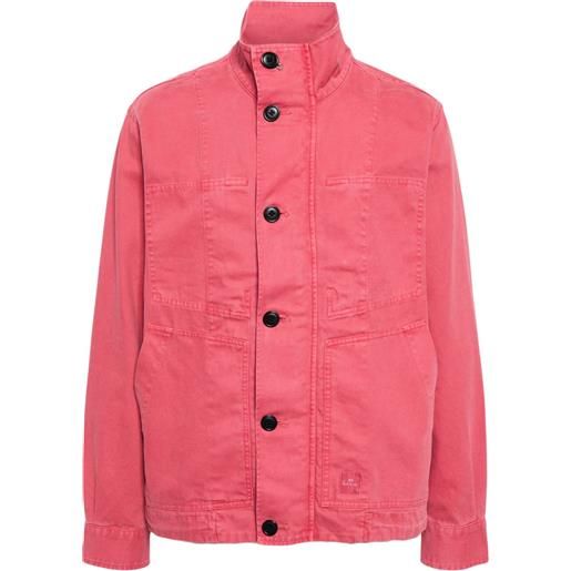 PS Paul Smith giacca con applicazione - rosa