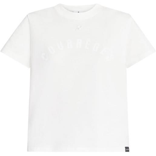 Courrèges t-shirt ac - bianco