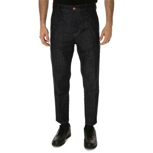 Jeckerson jeans scuro jacob tapered fit