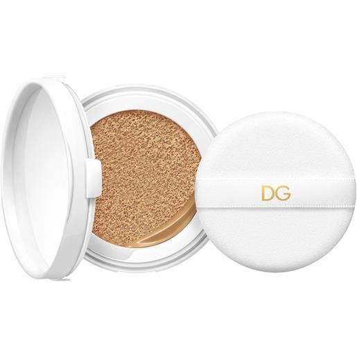 Dolce&Gabbana solar glow healthy glow cushion foundation - refill fondotinta liquido 220 sand