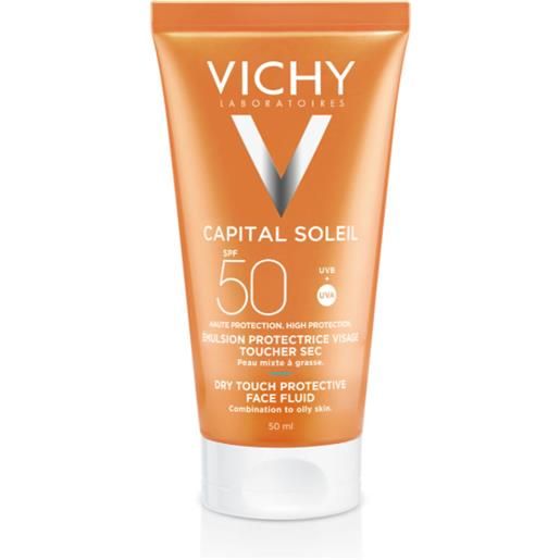 Vichy capital soleil emulsione anti-lucidità effetto asciutto spf 50 50ml