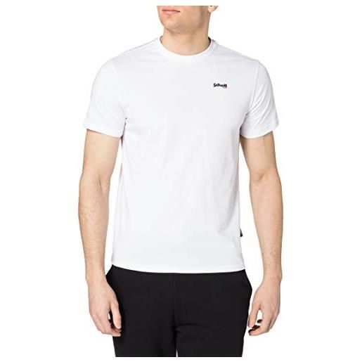 Schott NYC tshirt maglietta, bianco, m uomo