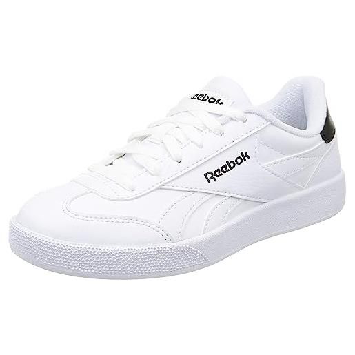 Reebok bordo s, scarpe da ginnastica, bianco/nero (ftwbla negbás ftwbla), 35 eu