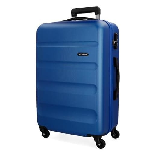 ROLL ROAD valigia misura media roll road flex azzurro