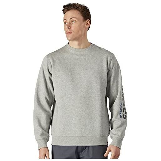 Dickies uomo, felpa con stampa okemo (bci), nero, m