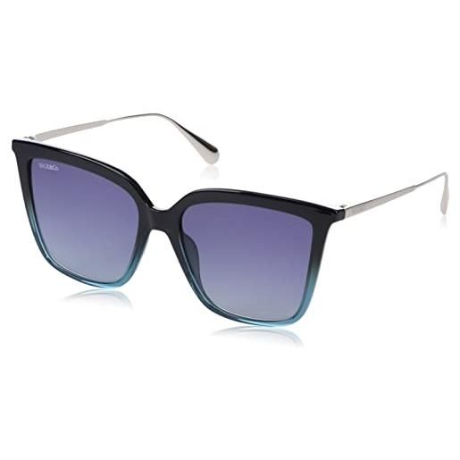 Max &Co mo0043 52f sunglasses unisex injected, standard, 55 men's