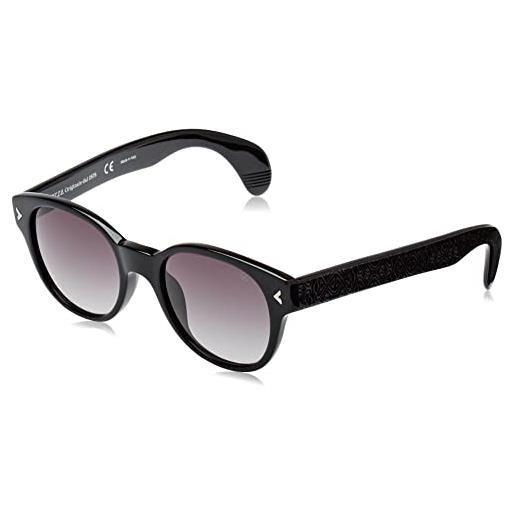 Lozza sl1913l 0blk sunglasses plastic, standard, 50, nero, unisex-adulto